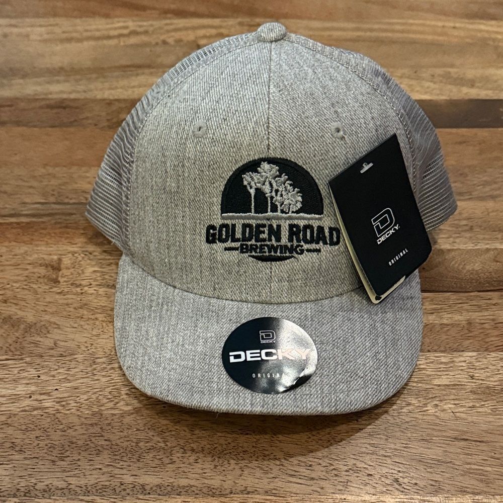 Golden Road Brewing Gray Snapback Cap Hat